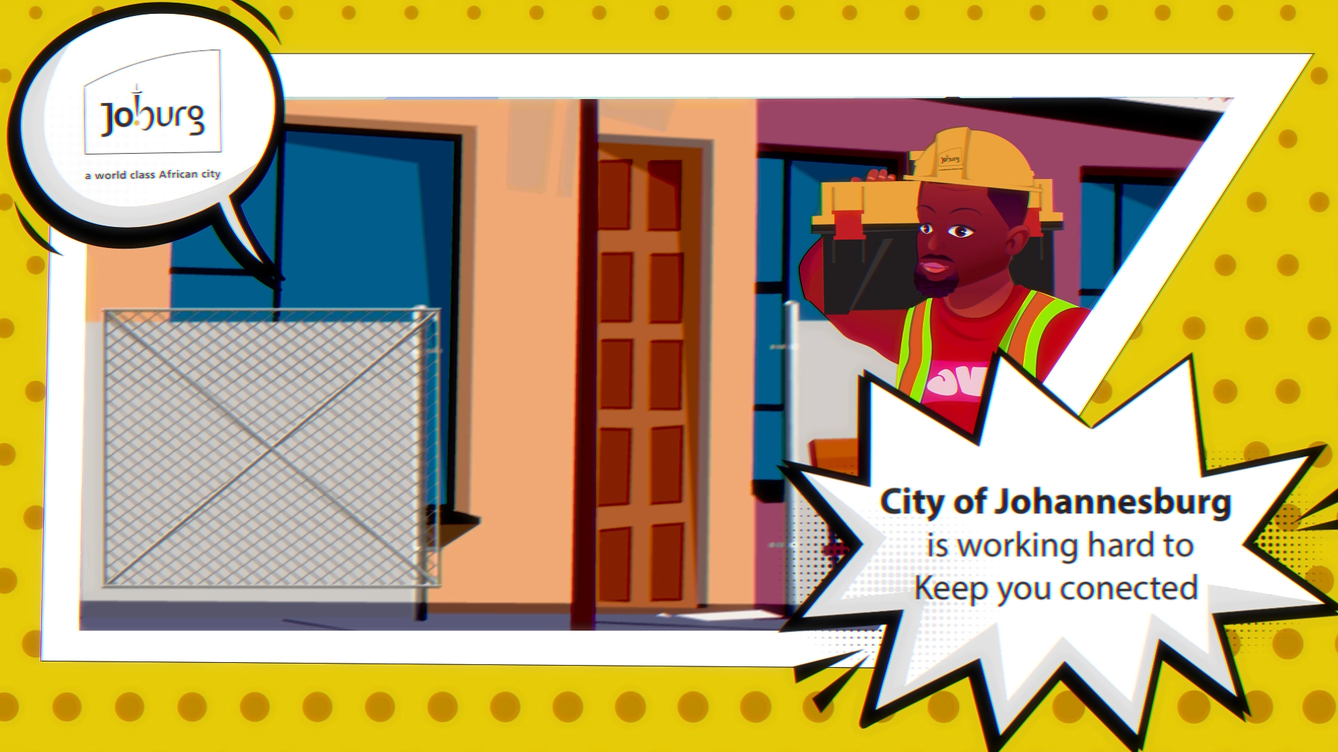 City of Johannesburg Electric Meter Selection a house